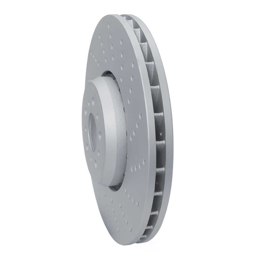 Dynamic Friction Company 920-31185D DFC Hi-carbon Alloy Geomet Coated Rotor - Drilled