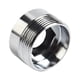 thumbnail image 3 of KDJ Water Saving Faucet Metal Adaptor Inside Thread Kitchen Tap Aerator Connector Internal 18mm to External 22mm Silver for Home Office School Public Places, 3 of 10