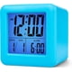 thumbnail image 1 of Reloj despertador digital de viaje fácil de configurar, función de repetición, luz nocturna suave, pantalla grande con hora, mes, fecha y alarma, alarma con sonido gradual, 1 of 5