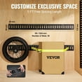 thumbnail image 5 of 2000lbs E-Track Cargo Secure Kit – 4 Rails, 8 O-Rings, 4 Tie-Offs & 2 Ratchet Straps for Motorcycles & Bikes, 5 of 11