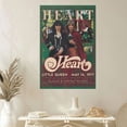 thumbnail image 3 of Music Poster- Heart The Band Tour Poster - Vintage Style - Size 24x36 - Postora, 3 of 5