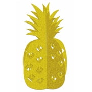 Luau Party Supplies Luxe 3-D Glitter Pineapple Table Decor