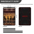 thumbnail image 3 of FUIALDOLG Aztec Tribal RV Door Window Shade, Running Horse Sunset Foldable RV Blackout Window Cover, UV Rays Protection Camper Trailer Screen Door Protector, Hook and Loop Fastener, 3 of 7