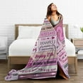 thumbnail image 4 of LHSHID Dinosaurs and The Woods Blanket Flannel Soft and Comfortable Anti static Bed Sofa Blanket 30x40in, 4 of 6