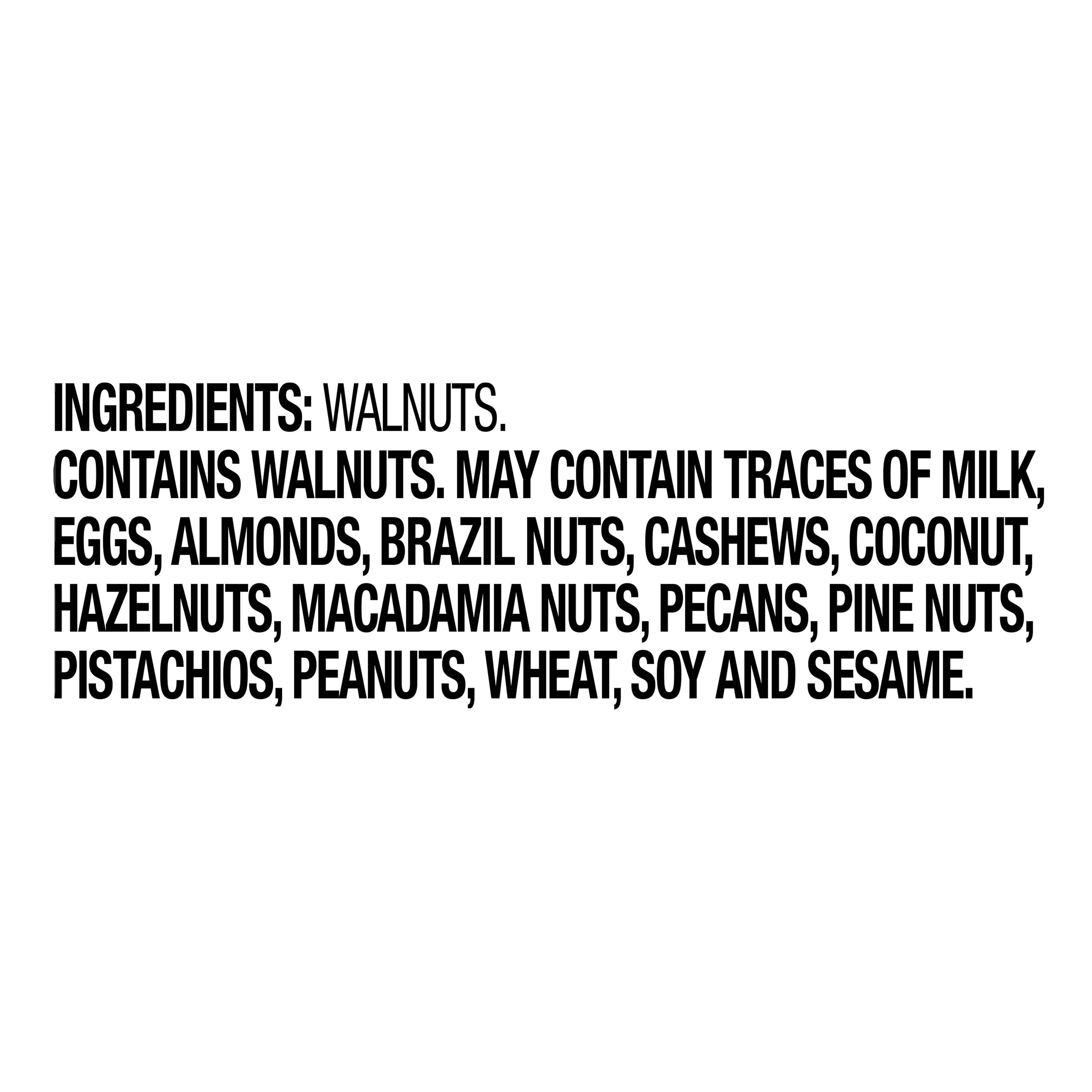 Marketside Raw Walnuts Halves and Pieces, 7.5 oz Tub