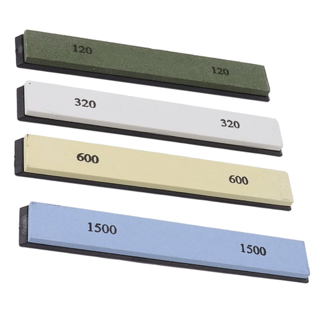 Whetstone Knife Sharpener, 600 Grit 1500 Grit 4pcs Knife Sharpening Stone For Kitchen Knives