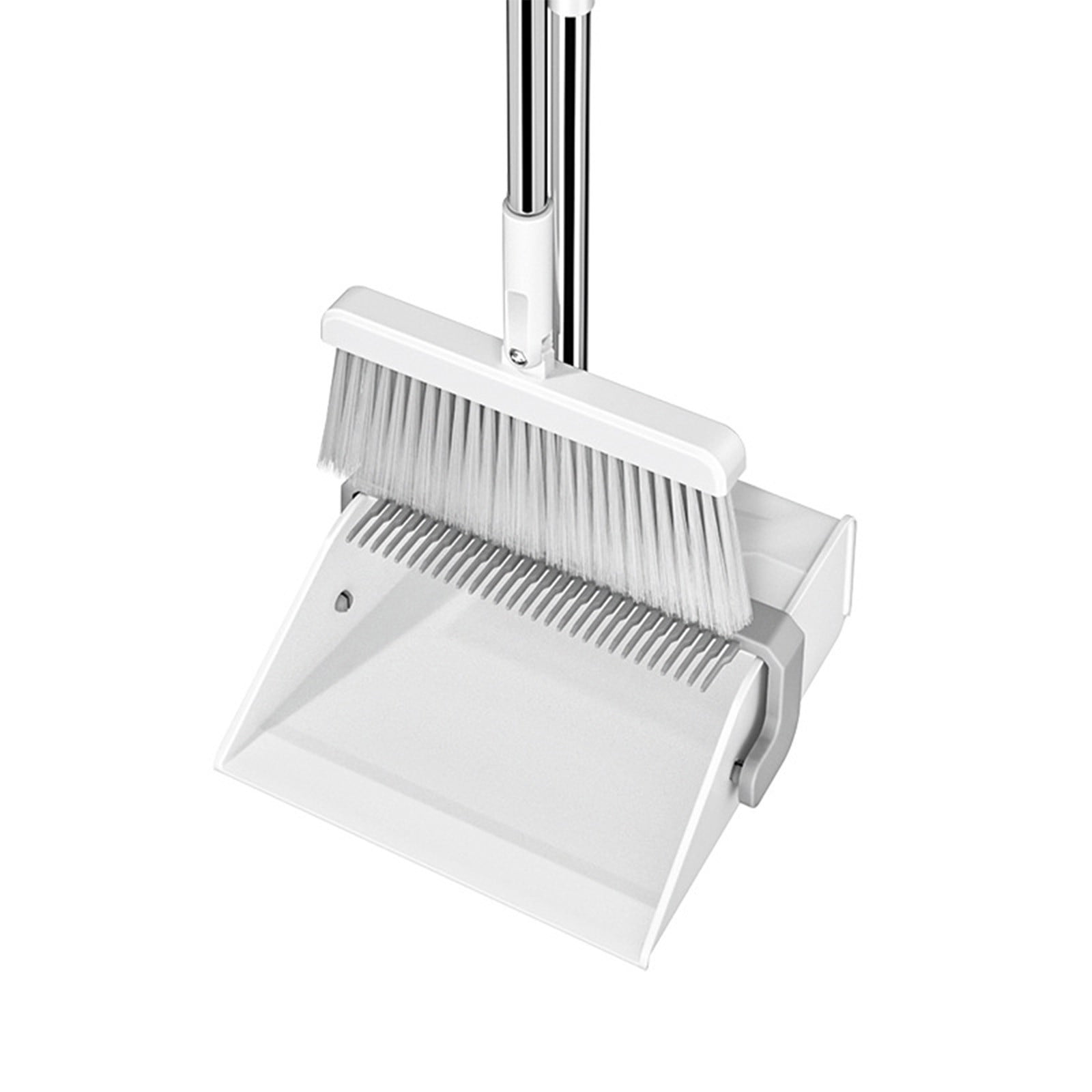 EGNMCR Cleaning Supplies, Sweeping Household Besom And Dustpan Set, Dustpan And Besom Set For Office, Home Kitchen Lobby Floor broom dustpan