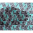 thumbnail image 5 of oneOone Viscose Chiffon Fabric Triangle Geometric Fabric Prints By Yard 42 Inch Wide, 5 of 5