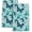 Butterfly, variant on Set of 2 Pink Green Geometric Kitchen Towels Decorative Abstract Modern Dish Towels, Absorbent Hand Towels Tea Towels for Kitchen Decor, Farmhouse Holiday Home Dish Cloths