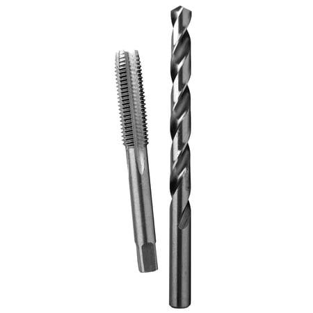 UPC: 0081838974176 | Century Drill & Tool 10 mm x 1.50 Metric Tap & Q Letter Drill Bit Combo Pack