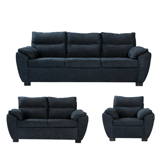 Sala 3-2-1 (Sofá, Love Seat y Sillón) Dicasa Venecia