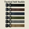 thumbnail image 4 of Rugged Military Belts, Men's Utility Belts, Heavy-Duty Rigging Belts, Black Leather, For Work-Travel, Multi-Clip Design, Durable Steel Buckle, Strong Support, Outdoor Gear, Survival Gear Akmoler, 4 of 9