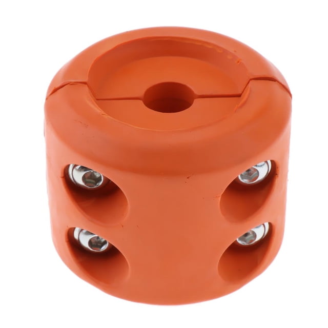 Tope de gancho de cable de cabrestante ATV Perfecl goma naranja