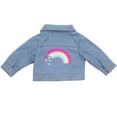 thumbnail image 2 of Sophia's 18" Doll Denim Jacket with Rainbow Design, 2 of 4