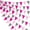 Pink Zebra, variant on 32Ft Zebra Party Decorations Metallic Hot Pink Zebra Triangle Banner Flag Pennant Cheetah Fabric Garland Streamers for Wild Animals Birthday Brodal Shower Jungle Safari Wedding Party Decor Supplies