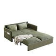 thumbnail image 5 of Green Corduroy Sleeper Sofa with High-Density Foam / Comfortable Seating for Long Time Use, 5 of 6