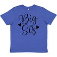 thumbnail image 3 of Inktastic Big Sis Girls Cute Sister Announcement Youth T-Shirt, 3 of 5