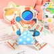thumbnail image 4 of 20pcs Space Fiesta Sopladores Astronauta Papel Whistle Blowouts Cuernos silbato, 4 of 7