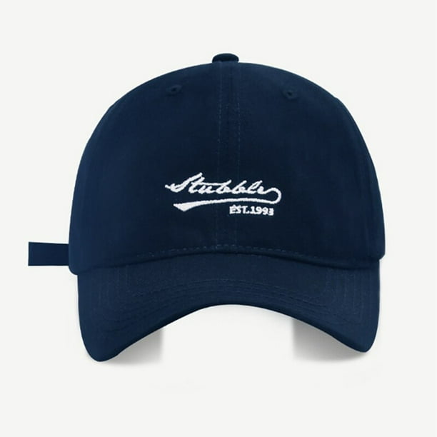 Gorra de béisbol ajustable con bordado para hombre y mujer, gorro Snapback que combina con todo, protector solar para exteriores, 1990