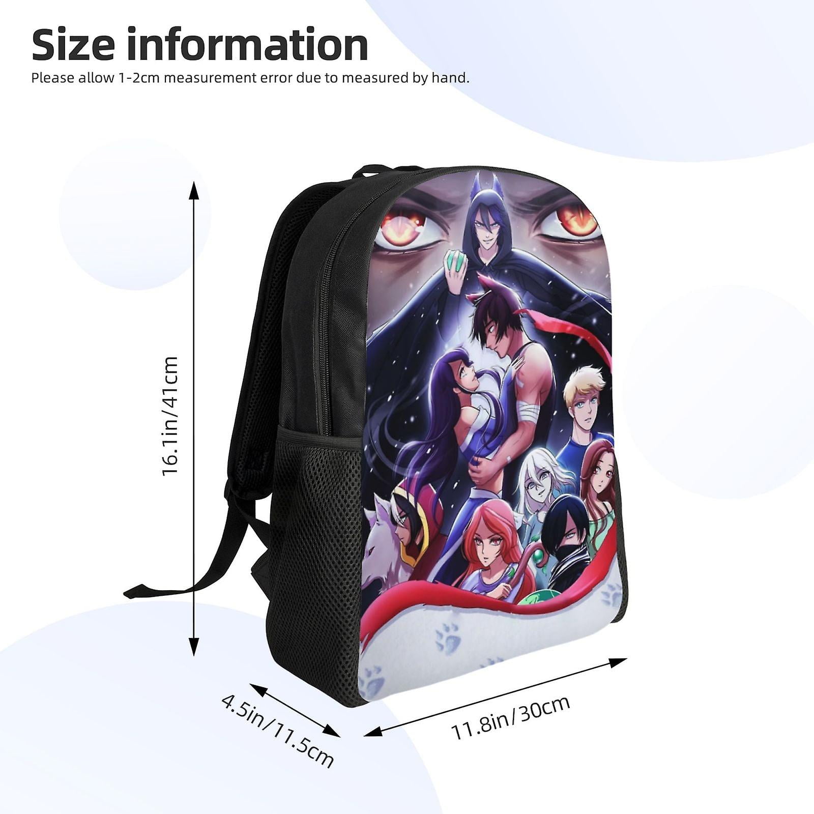 Kid Aphmau School Backpack Bookbag Daypack School Bag For Teens Boys GirlsdmSJB3342