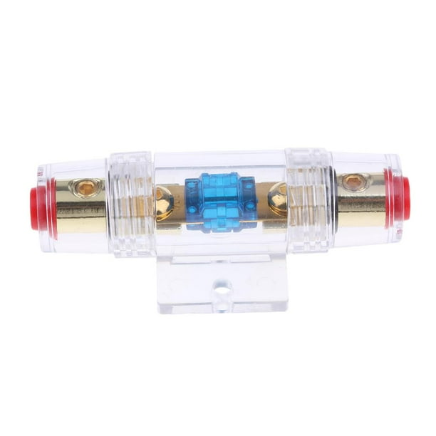 1 piece 60A Portafusibles Bloque Portafusibles Para Coche Subwoofer Amplificador