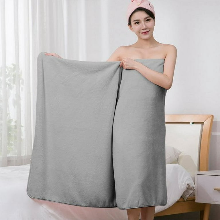 X XBEN Luxury Grey Bath Sheet Towels, Extra Large 32x65 inch