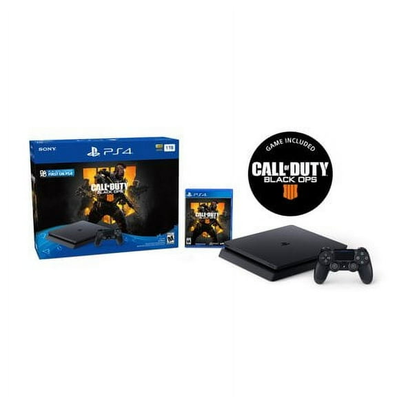 Restored Sony PlayStation 4 Slim 1TB Console - Call of Duty: Black Ops (Refurbished)
