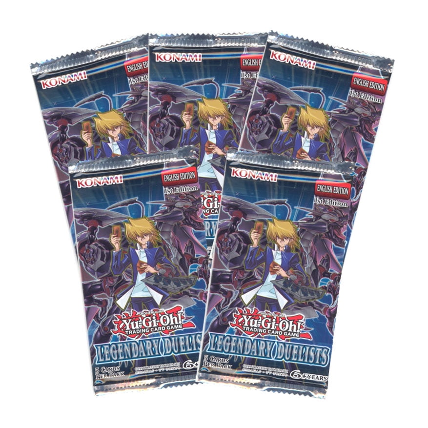 YuGiOh Cards Legendary Duelists Booster Packs (5 Pack Lot