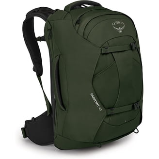 osprey 40l travel backpack Farpoint Men's Backpack, Gopher Green : Sports & Outdoors streamlined and built for adventure Osprey, Farpoint 40, Muted Space