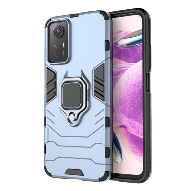 Funda para Xiaomi Redmi NOTE12S 4G con Soporte Anillo Giratorio 360° y Protección Resistente a Golpes y Caídas