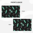 thumbnail image 3 of Placemats Set Of 4 / 6, Green Surfboard Placemats For Dining Table Indoor/Outdoors Heat Resistant Washable Placemats 18" X 12", 3 of 8
