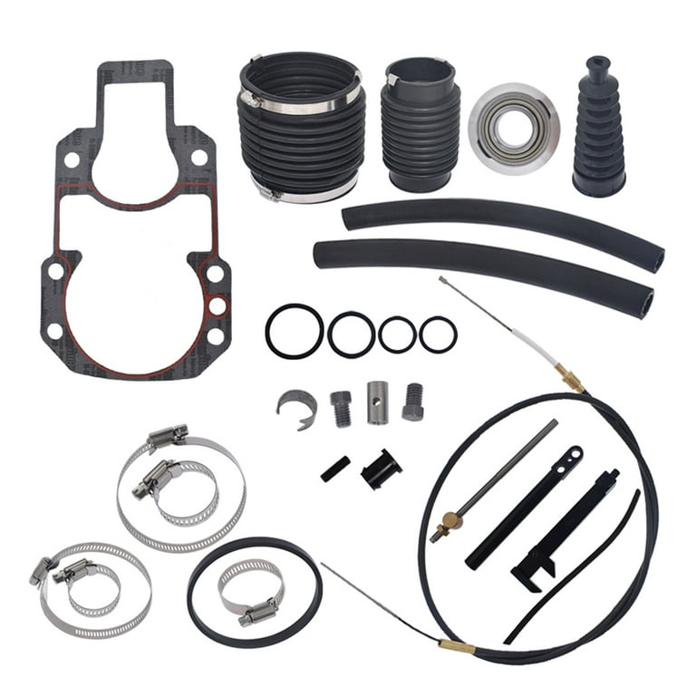 Genrics Transom Seal Bellow Repair Kit with Lower Shift Cable Alpha 1  Replacement for Mercruiser Alpha One SEI 30-803097T1