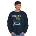 thumbnail image 5 of Control Freak Nerd Video Gaming Gamer Sweatshirt for Men or Women Brisco Brands M, 5 of 6