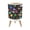 Color 2, variant on Classroom Small Trash Can with Lid Colorful Doodle Art Clouds Sun Rocket Nature Elements 1.8 Gallon Dog Proof Trash Can Round Garbage Can Waste Bin Wastebasket for Kids Bedroom Living Room