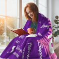 thumbnail image 3 of 18th Birthday Gifts for Girls, 18th Birthday Gifts for Daughter, 18th Birthday Decorations for Girls, Happy 18th Birthday for Sister, BFF, Friend, Sweet 18 Birthday Blanket 60x50in, 3 of 5