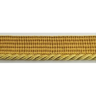 Conso 3/8in Red & Gold Cord with Lip