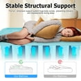 thumbnail image 5 of Twin Air Mattress with Built-in Pump 18" Top Flocking,Raised Comfort,Fast Inflation/Deflation Foldable Portable Air Bed with Storage Bag for Home,Camping,Guests Light Blue, 5 of 8