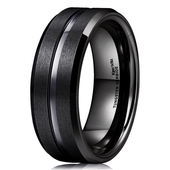Couple Rings Matching Set for Him and Her Electroplated Alloy Geometric Bands Anniversary Engagement Wedding