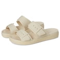 thumbnail image 1 of Sandalias Crocs Brooklyn Buckle Low Sandstone Mujer 4 M, 1 of 7
