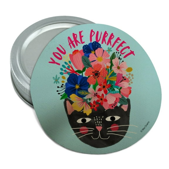 You are Purrrfect Perfect Cat Round Rubber Non-Slip Jar Gripper Lid Opener