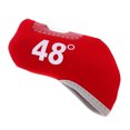 thumbnail image 1 of Cubierta de la cabeza del hierro del golf Sunnimix 48 grados rojo, 1 of 7