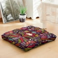 thumbnail image 4 of Paisley Meditation Cushion, Boho Meditation Mat, Meditation Pillows for Sitting on Floor, Cushions for Sitting in Home and Outdoor, Square Floor Pillows Cushion Seating for Yoga 22 x 22, 4 of 7