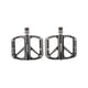 thumbnail image 1 of Sonducket 1 par de pedales de Metal con estructura de rodamiento de estribo, antideslizantes, universales, CNC, ligeros, Pedal de bicicleta, Ciclismo Negro RX3Black (3 rodamientos), 1 of 6