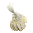 thumbnail image 2 of 1000 Pcs Rectangle Marking Tags Price Display Tags Labels with Hanging Strings for Gift Jewelry Clothing, 25x15mm, 2 of 7
