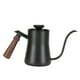 thumbnail image 1 of Cafetera de mano con oreja colgante de 650 ml, herramienta de café tipo goteo de acero inoxidable con termómetro negro, 1 of 5