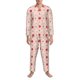 thumbnail image 3 of Balery Strawberry Pijama para Hombre de Dos Piezas con Manga Larga, Conjunto de Dormir y Descanso Suave con Bolsillos-Small, 3 of 7