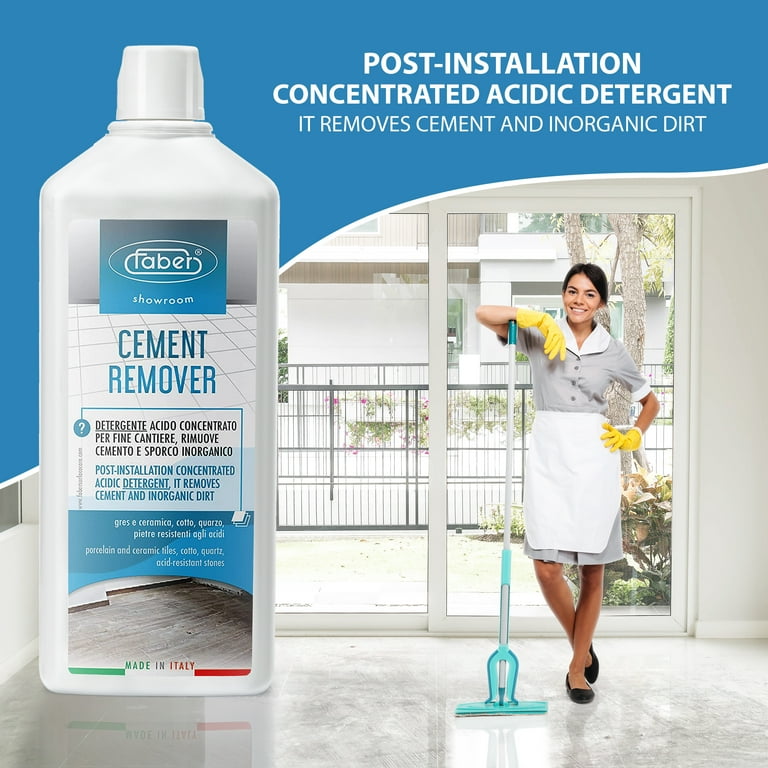 How To Remove Cement From Tiles