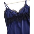 thumbnail image 6 of VSNOW Women Sexy Lingerie Satin Lace Babydoll Sleepwear Chemise, 6 of 6