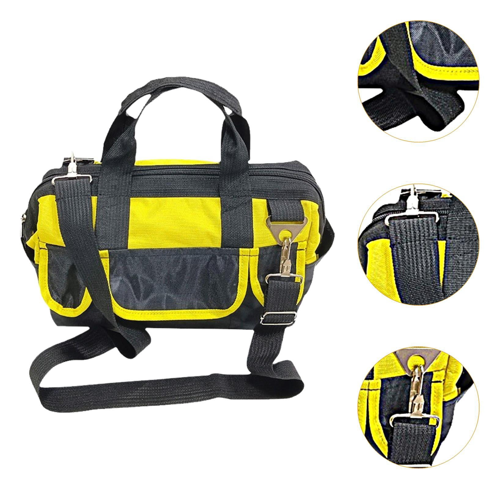 MAGIDEAL Tool Storage Bag Lightweight Portable Tote for Carpenter Plumber Electrician Large