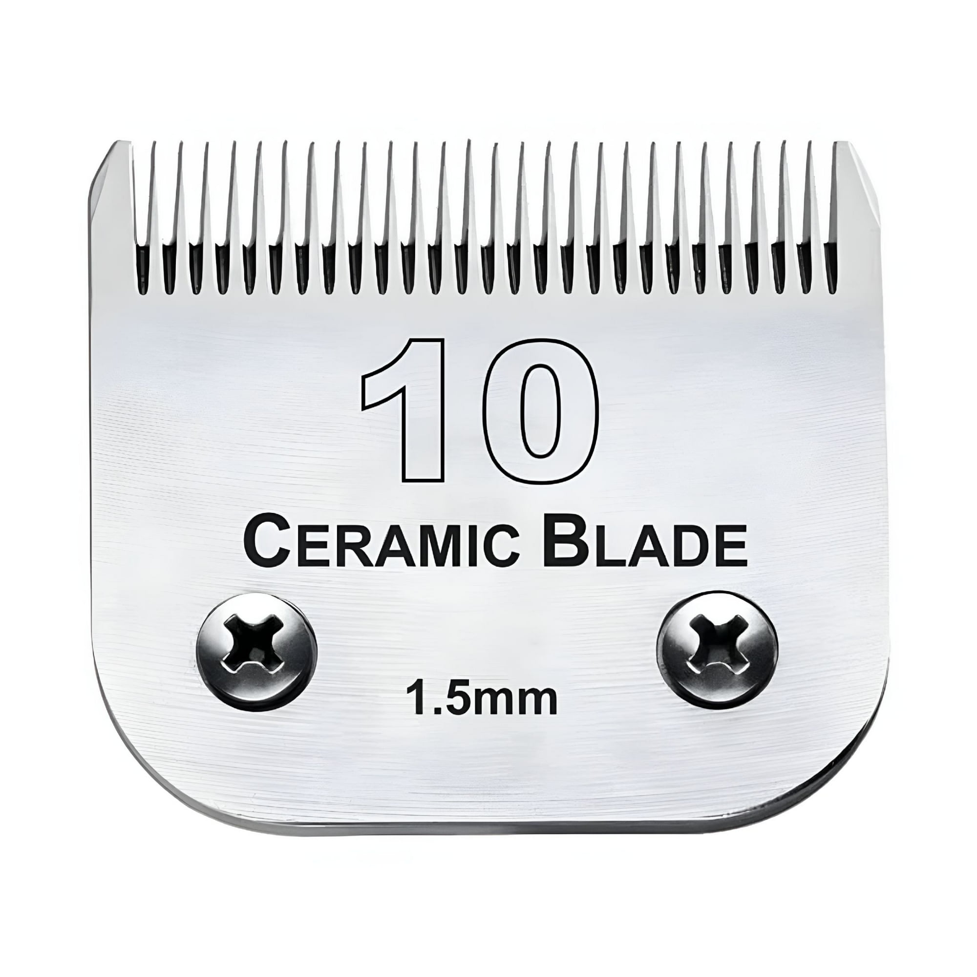 EXLEAF Size 10 Detachable Ceramic Blade for Pet Dog Clippers, Compatible with Andis, Oster, Wahl Grooming Tools